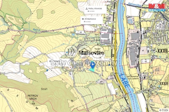 Prodej, Pozemek k bydlení, Malšovice