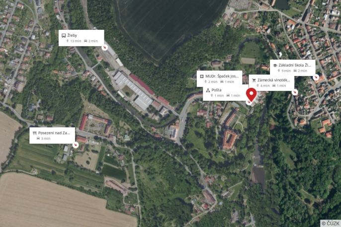 Prodej, Nájemní dům, Žleby