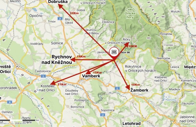 Prodej, Chata, Pěčín
