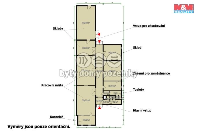 Pronájem, Výrobní objekt, Rokycany