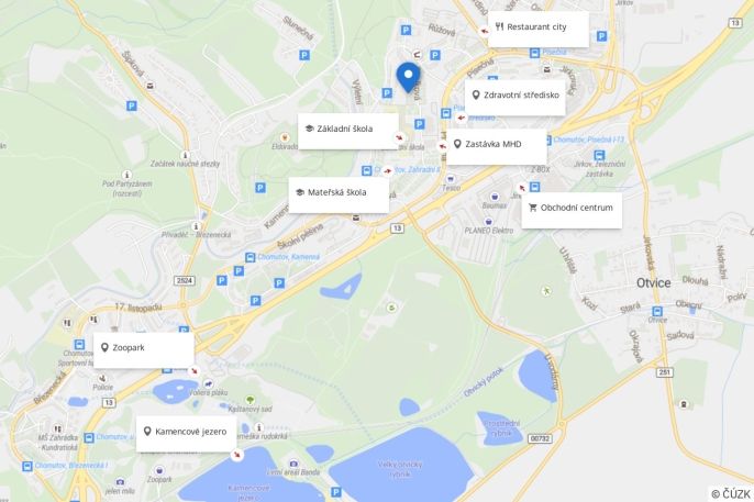 Prodej, Byt 2+1, Chomutov