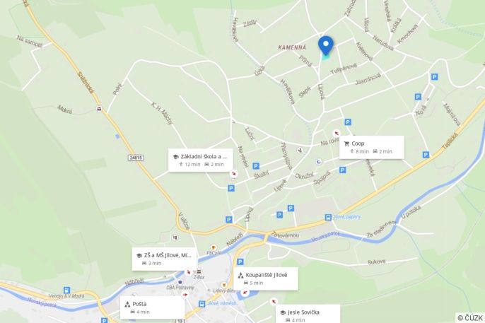 Prodej, Pozemek k bydlení, Jílové