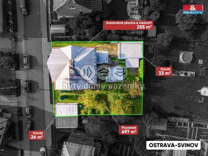 Prodej, Rodinný dům, Ostrava