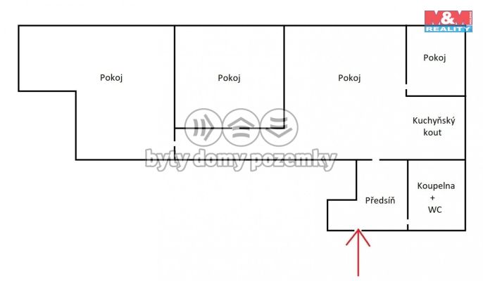 Pronájem, Byt 4+kk, Plzeň