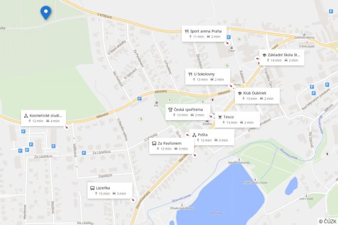 Pronájem, Chata, Praha