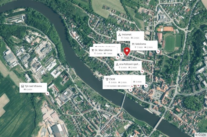 Pronájem, Rodinný dům, Týn nad Vltavou