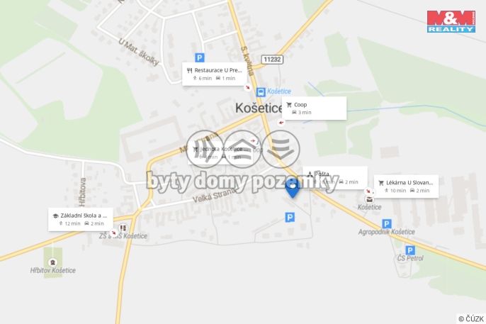 Prodej, Byt 3+1, Košetice