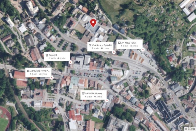 Pronájem, Obchod a služby, Nová Paka