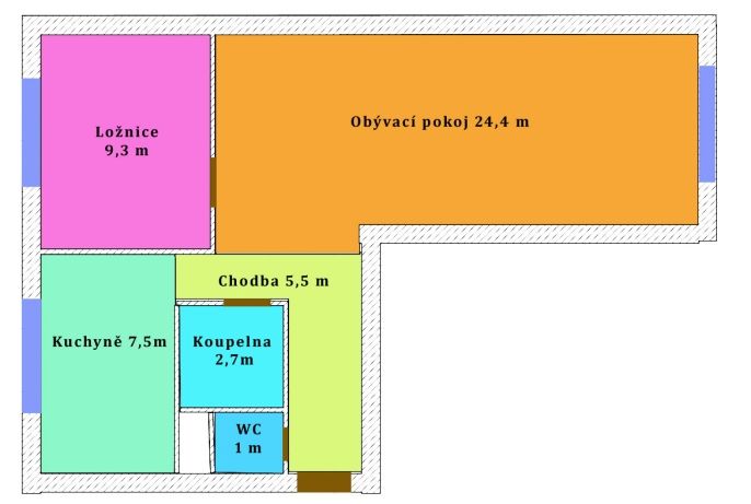 Prodej, Byt 2+1, Hodonín