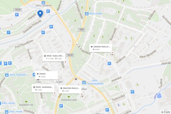 Pronájem, Byt 1+1, Jirkov