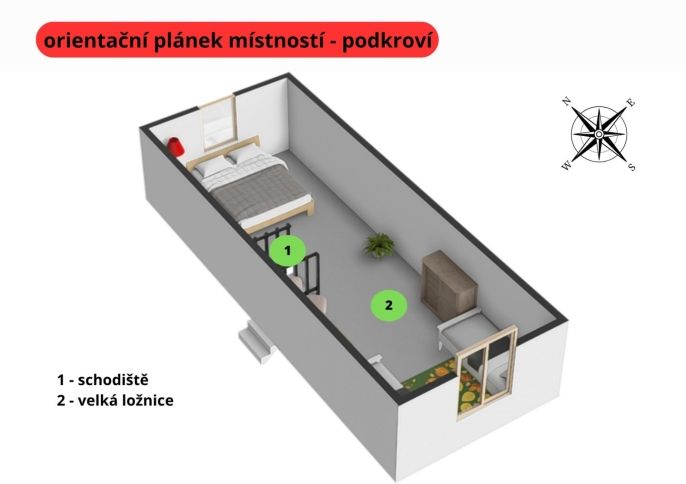 Prodej, Chata, Velký Beranov