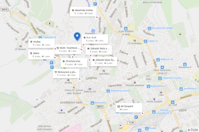 Prodej, Byt 2+1, Šumperk
