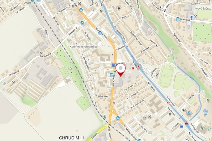 Pronájem, Kancelářský prostor, Chotěboř