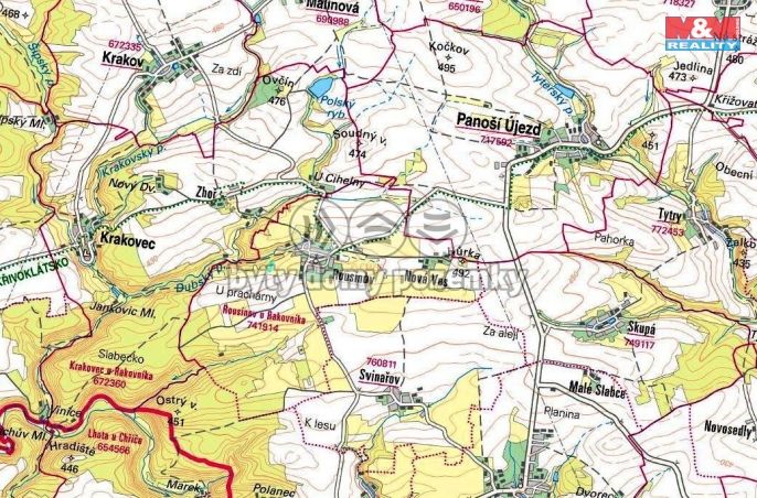 Prodej, Pole, Slabce