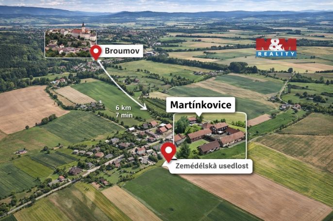 Prodej, Zemědělská usedlost, Martínkovice