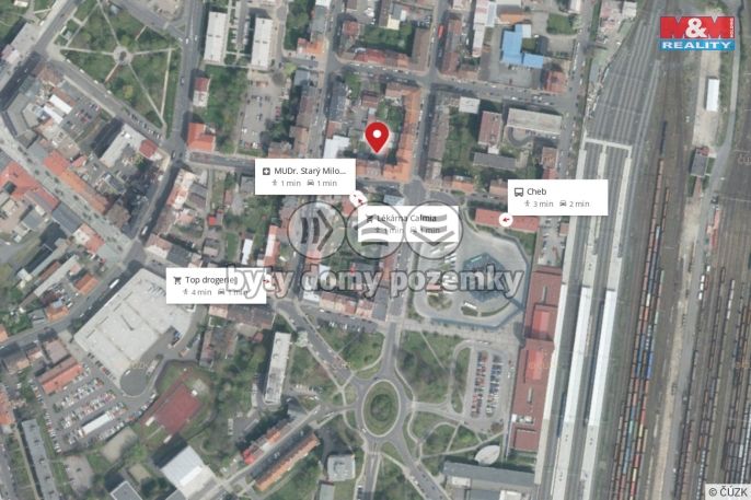 Prodej, Rodinný dům, Cheb