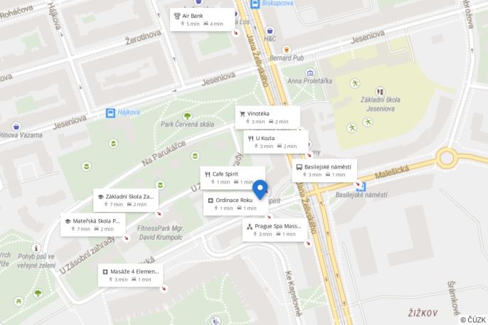 Pronájem, Byt 2+1, Praha