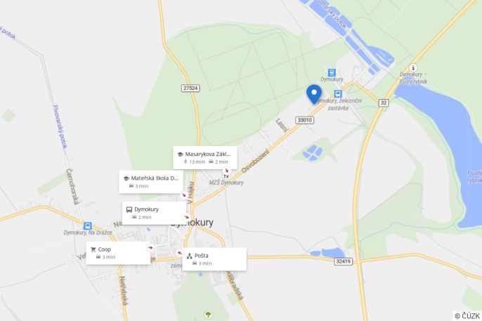 Prodej, Byt 3+1, Dymokury
