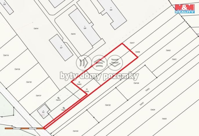 Prodej, Pozemek k bydlení, Hostašovice