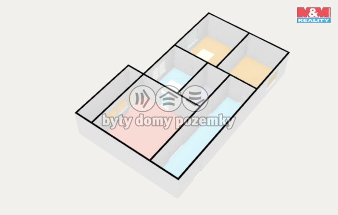 Prodej, Byt 3+1, Orlová