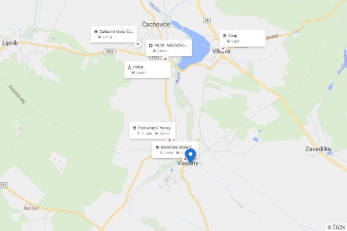 Prodej, Rodinný dům, Všejany