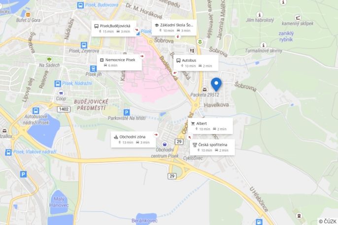Pronájem, Byt 4+kk, Písek