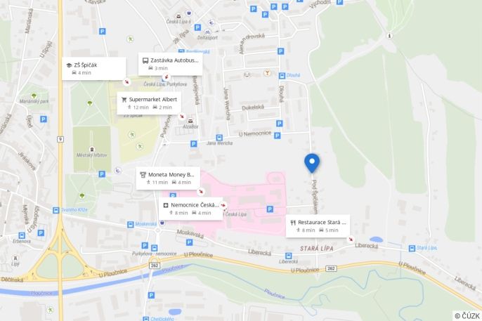 Pronájem, Byt 3+1, Česká Lípa