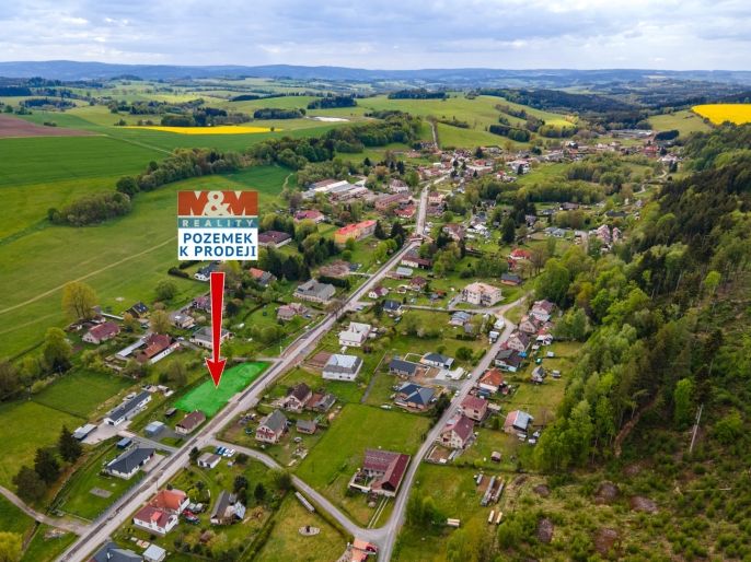 Prodej, Pozemek k bydlení, Jedlová