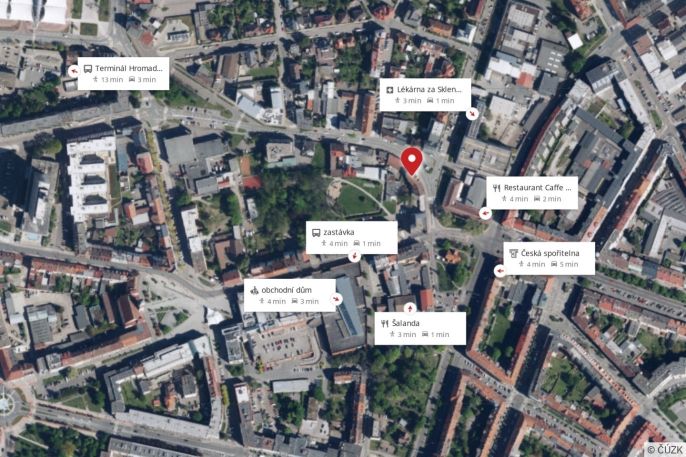 Pronájem, Obchod a služby, Hradec Králové