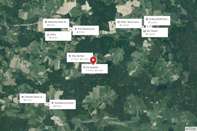 Pronájem, Byt 3+kk, Libín