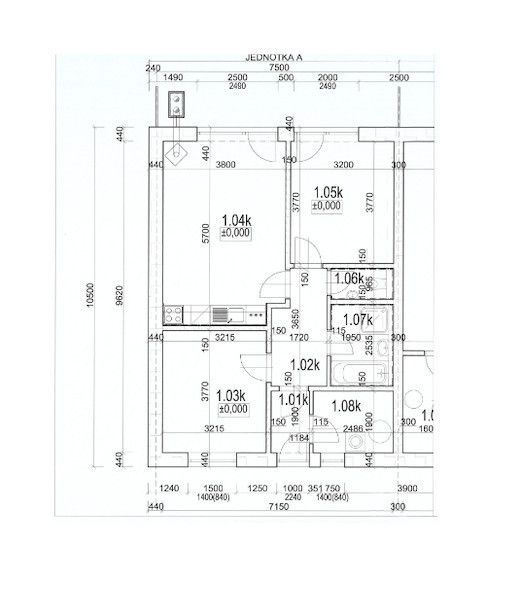 Pronájem, Byt 2+kk, Mladá Boleslav