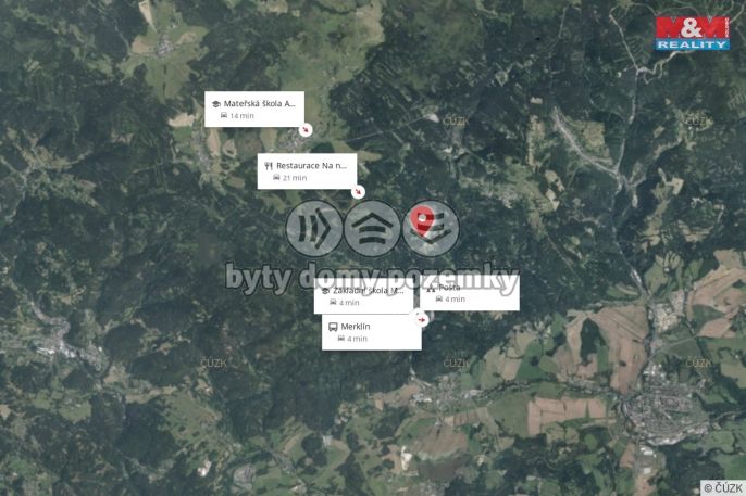 Prodej, Chata, Merklín