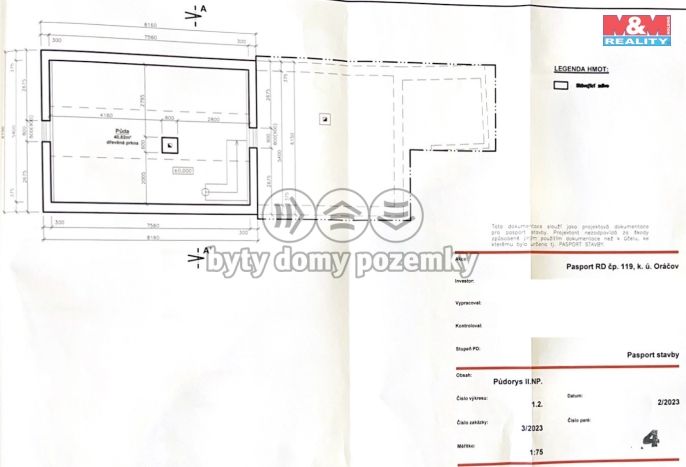 Prodej, Rodinný dům, Oráčov