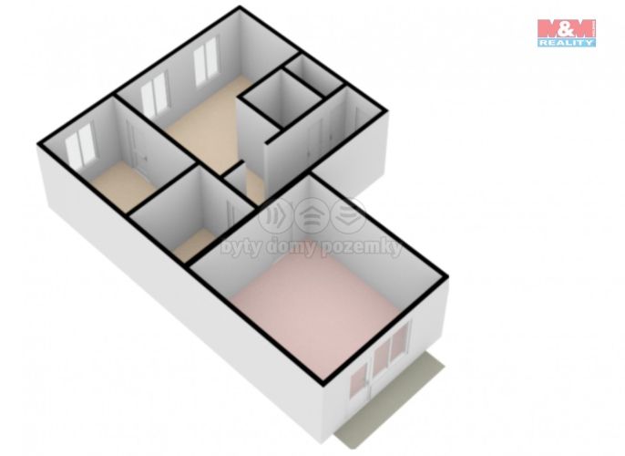 Prodej, Byt 3+kk, Havířov