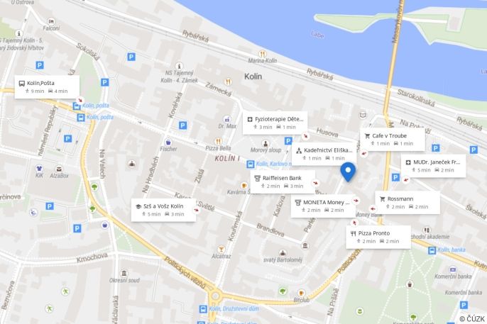 Pronájem, Byt 3+kk, Kolín