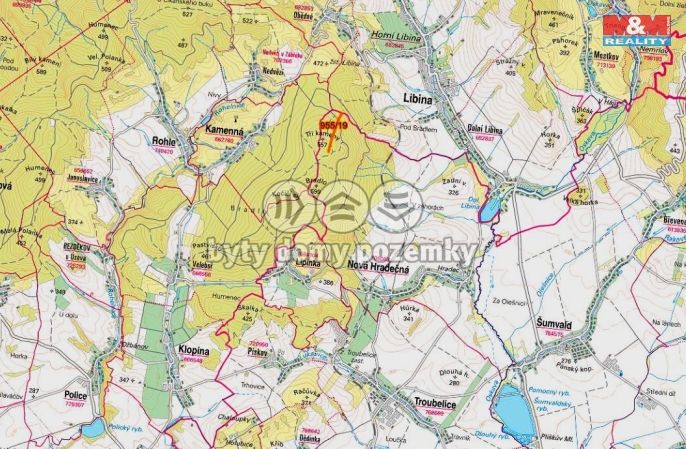 Prodej, Les, Nová Hradečná