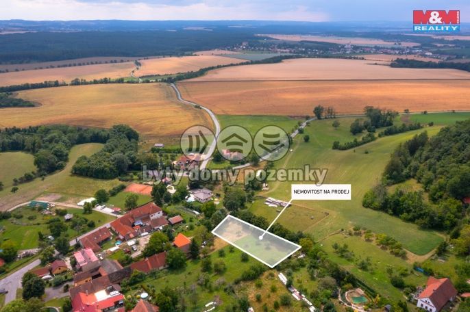 Prodej, Pozemek k bydlení, 1418 m², Střemošice