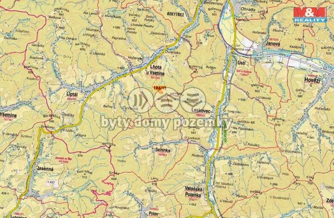 Prodej, Les, Lhota u Vsetína