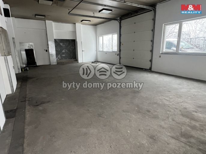 Pronájem, Výrobní objekt, Slaný