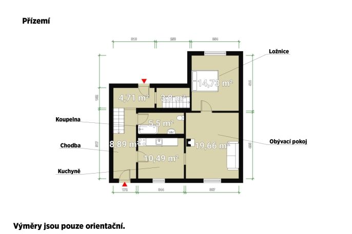 Prodej, Rodinný dům, Luby