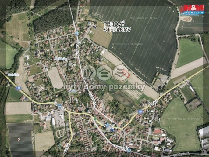 Prodej, Pozemek k bydlení, Trhový Štěpánov