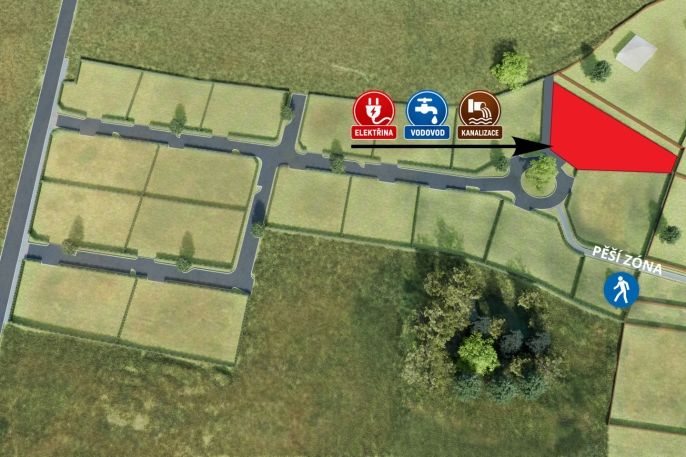 Prodej, Pozemek k bydlení, Nová Ves