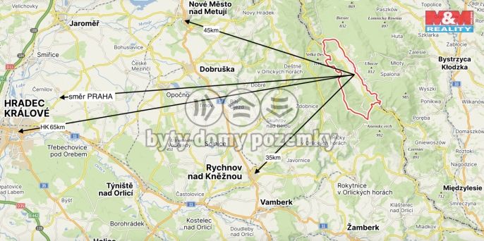 Prodej, Pozemek k bydlení, Orlické Záhoří