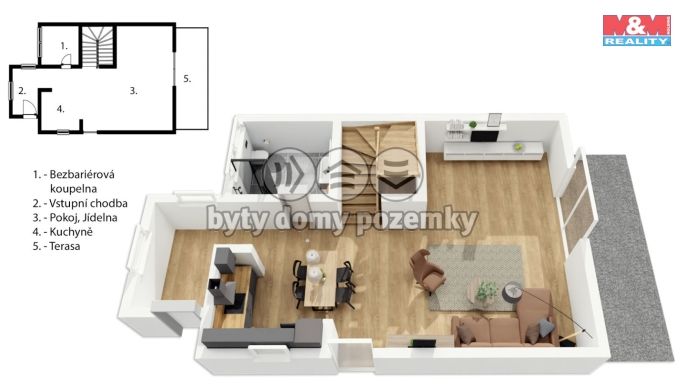 Pronájem, Rodinný dům, Jirny