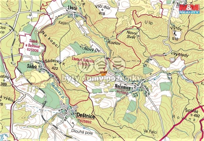 Prodej, Les, Tuchořice