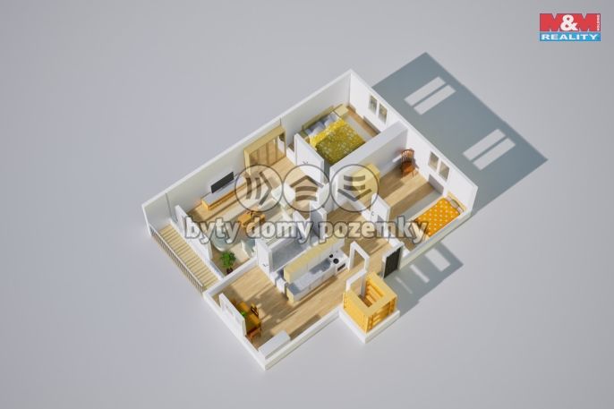 Prodej, Byt 3+1, Ústí nad Labem