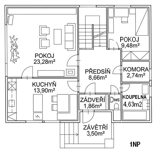 Prodej, Chalupa, Železný Brod