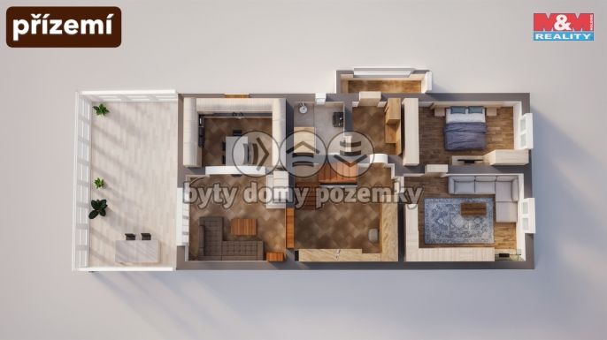 Prodej, Rodinný dům, Podbořany