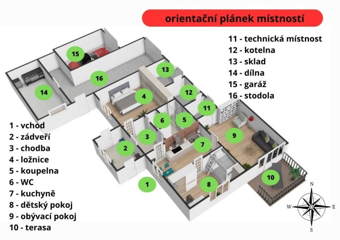 Prodej, Rodinný dům, Čachotín