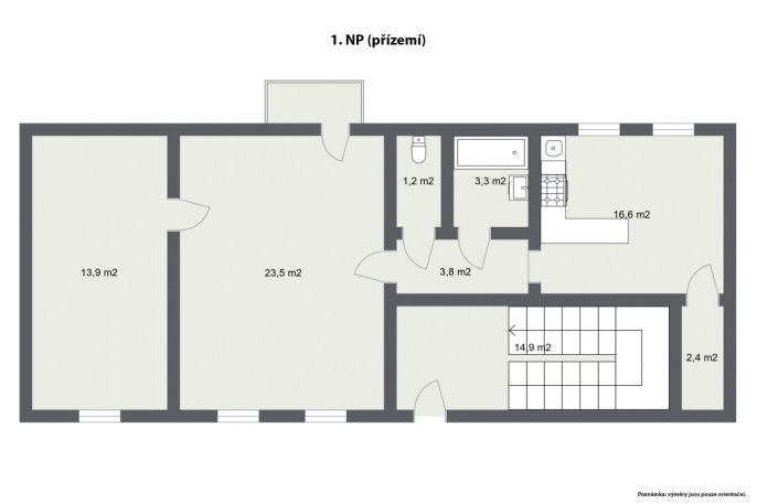 Prodej, Rodinný dům, Cheb